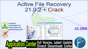 Active File Recovery Crack + Key 2021 Free Download