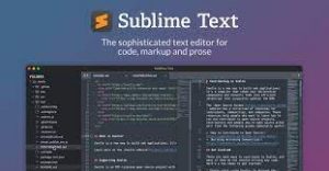 Sublime Text 4 Crack + License Key 2021